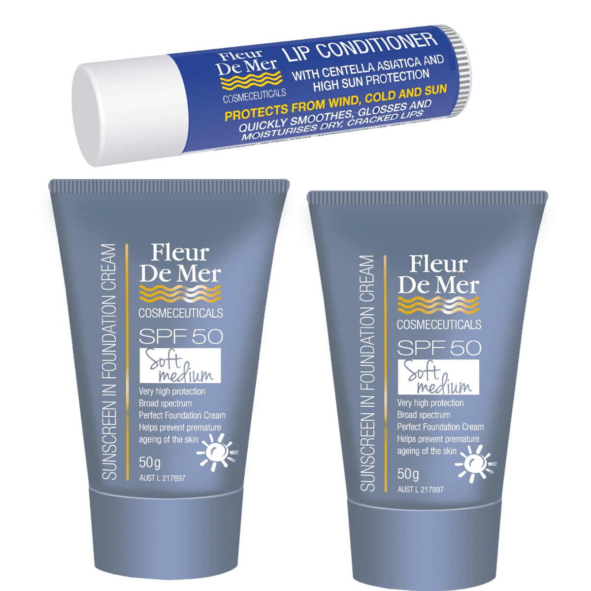 FDM Sunscreen SoftMedium/Lip Pack