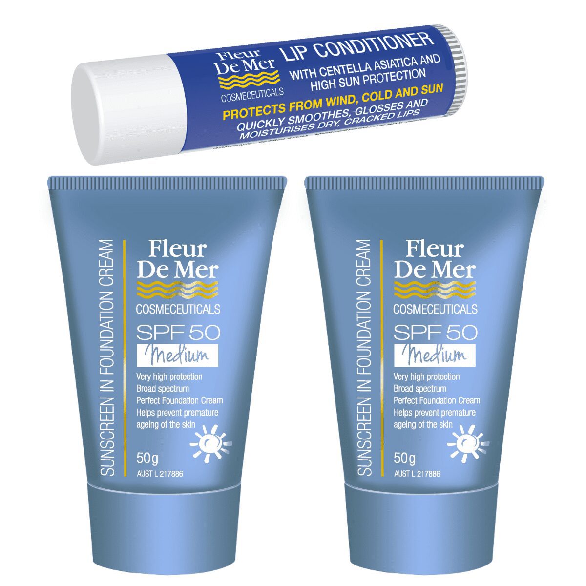 FDM Sunscreen Medium/Lip Pack