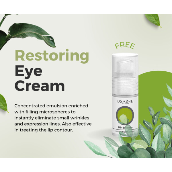 Osaine free Eyecream deal from Direct From The Therapist
